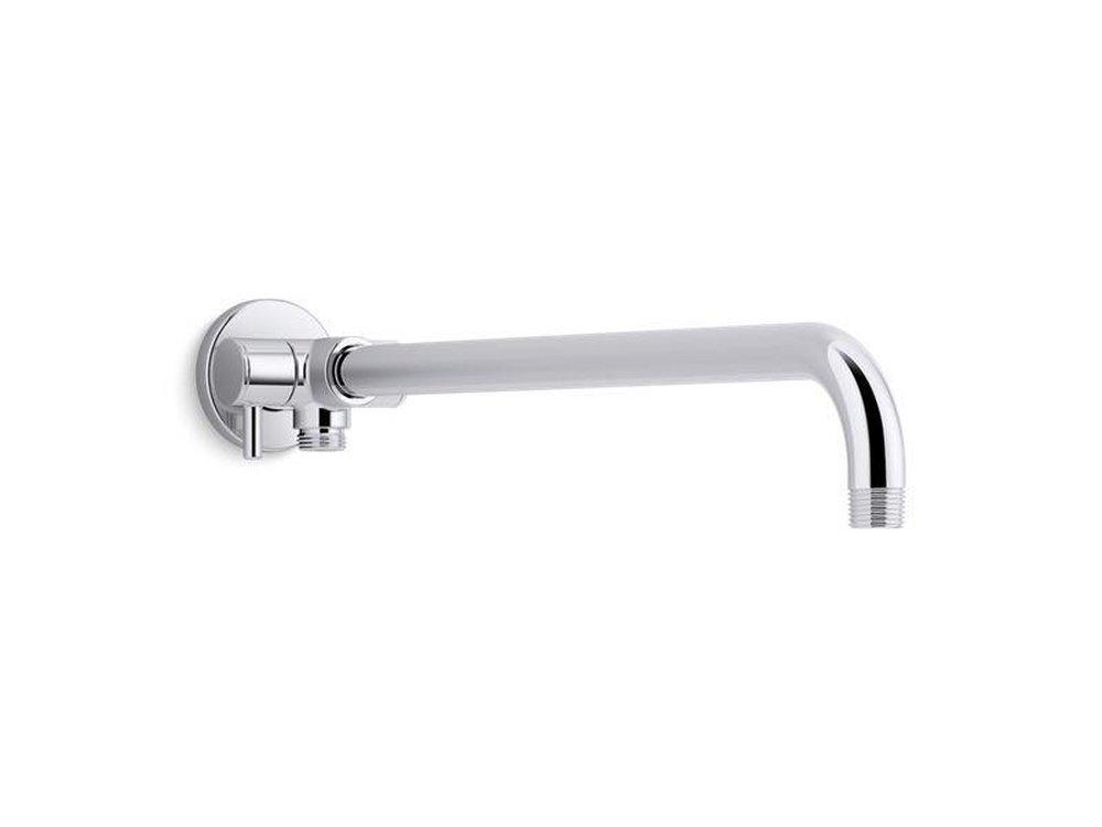 KOHLER Polished Chrome Wall Mount Rainhead Arm with 2-Way Diverter 