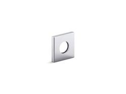 Square Shower Arm Trim Kit in Polished Chrome