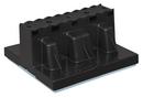 Black Polypropylene Roof Top Blox Adjustable Pipe Support