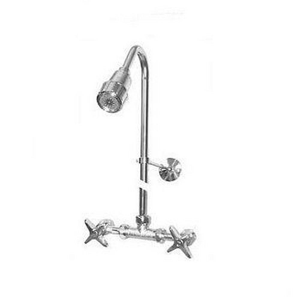 Pasco Chrome Plated Two Handle Shower Faucet 