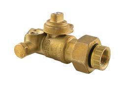 3/4 in. Brass FNPT Lockwing Handle Gas Ball Valve