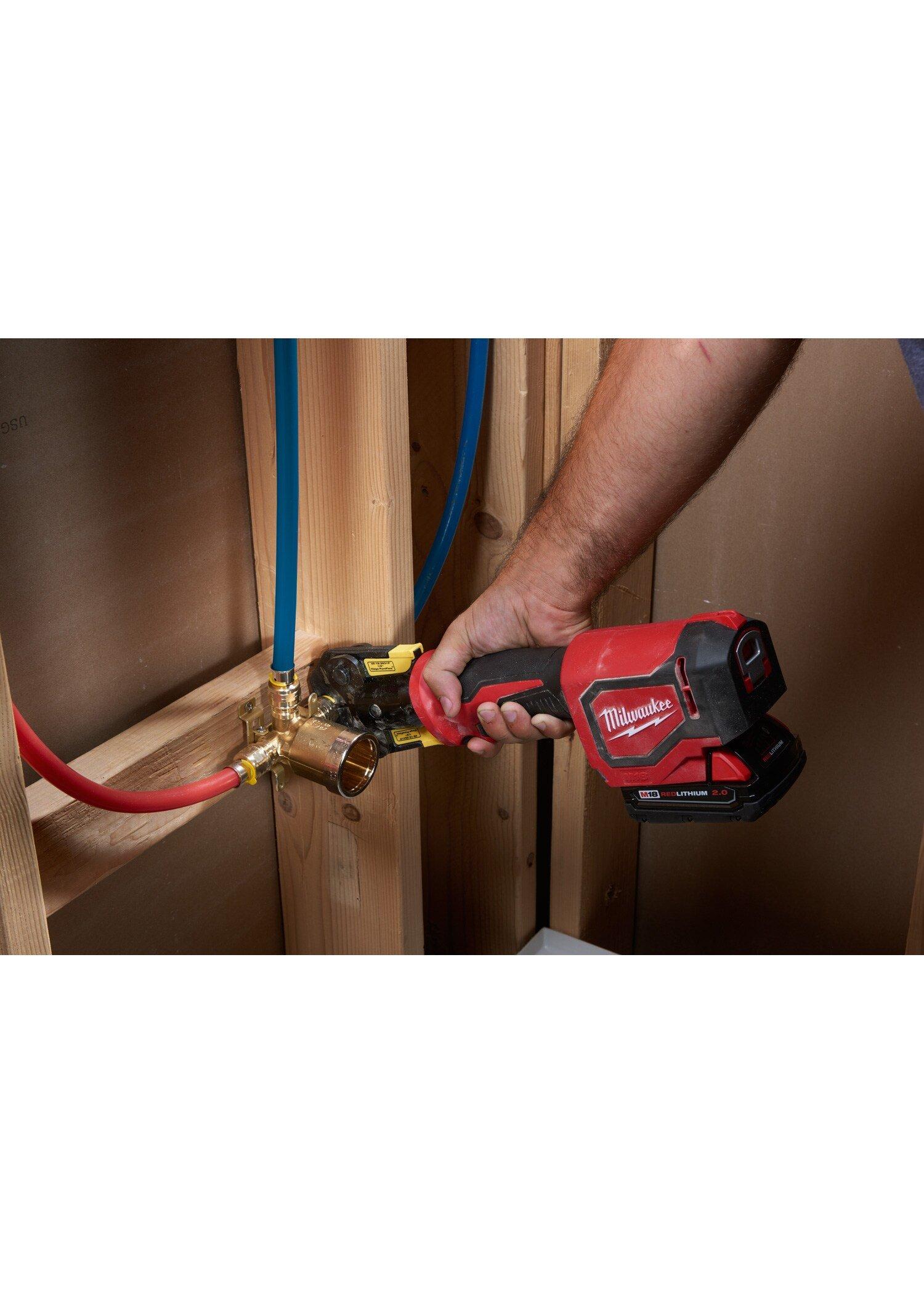 Milwaukee&reg; Red 1 in. Battery Press Tool Kit 