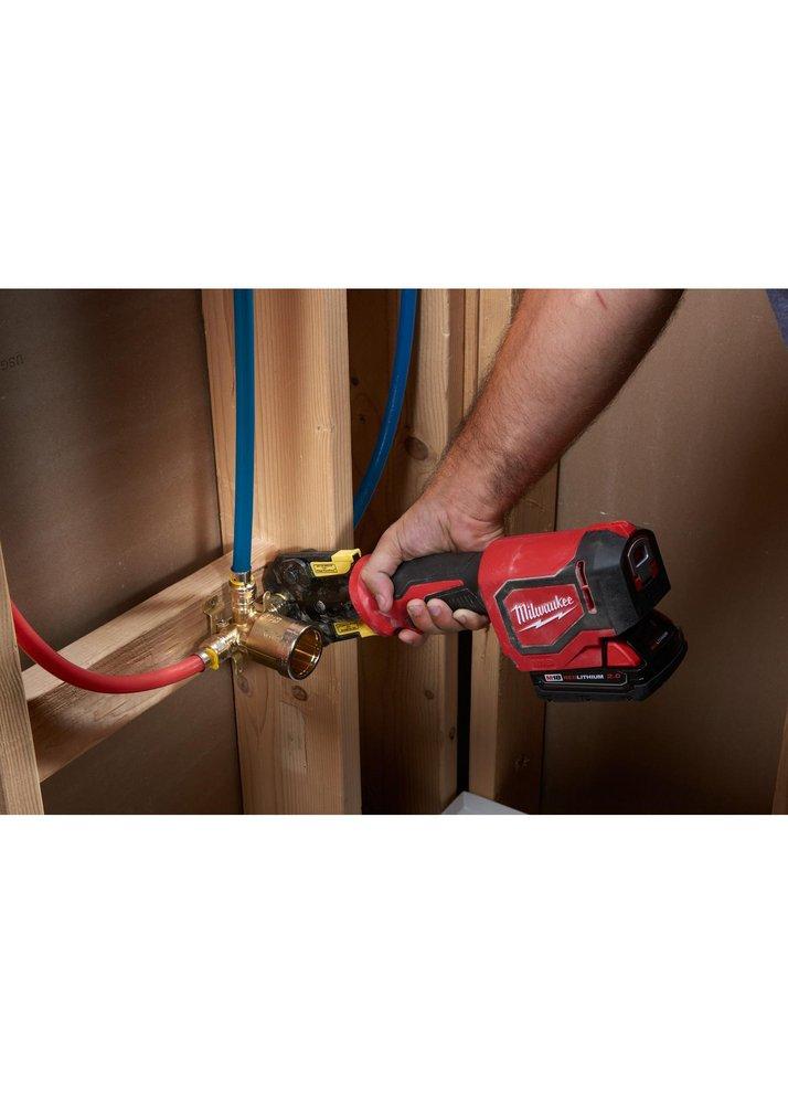 Milwaukee&reg; Red 1 in. Battery Press Tool Kit 