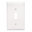 1-Gang Switch Wall Plate in White