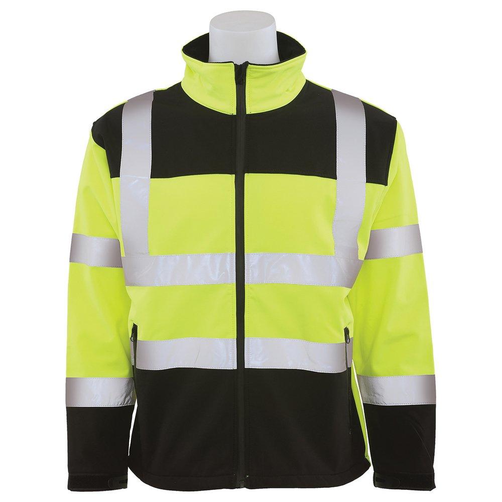 ERB Safety Fluorescent Yellow Size M Jacket 