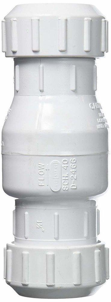 Lateral Connection Plastic Compression Swing Check Valve 