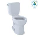 TOTO Cotton 1.28 gpf Round Two Piece Toilet 