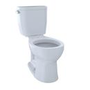 TOTO Cotton 1.28 gpf Round Two Piece Toilet 