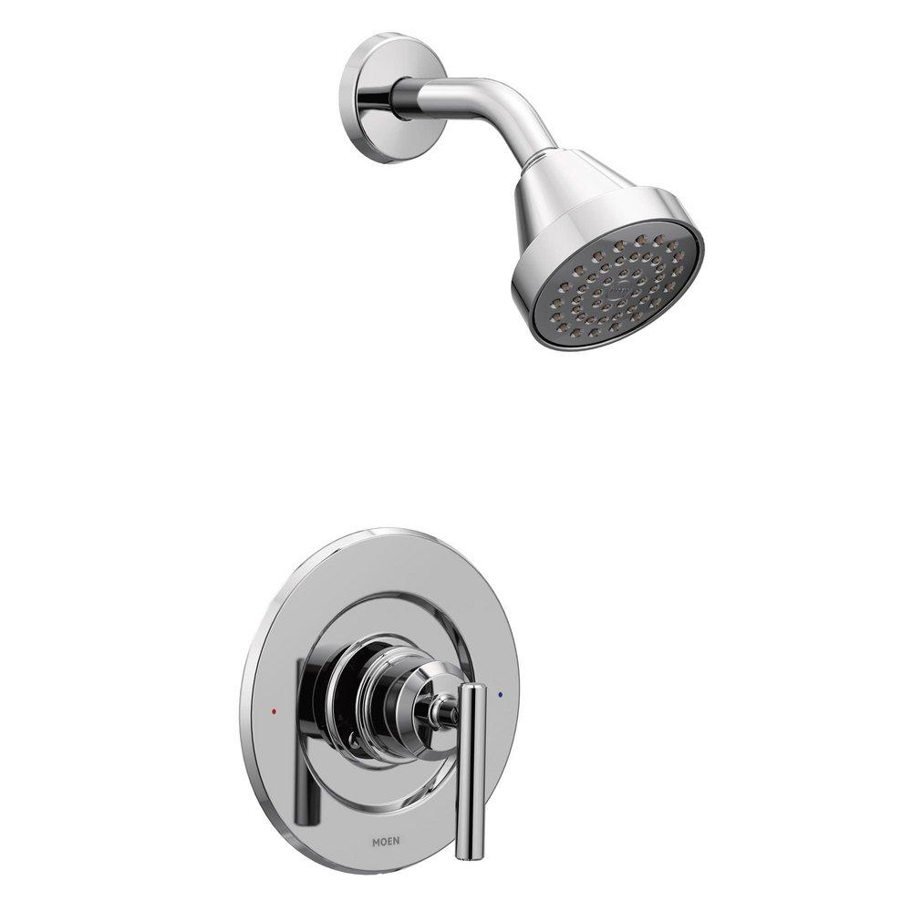 Moen Polished Chrome Single Handle Single Shower Faucet Trim Only 