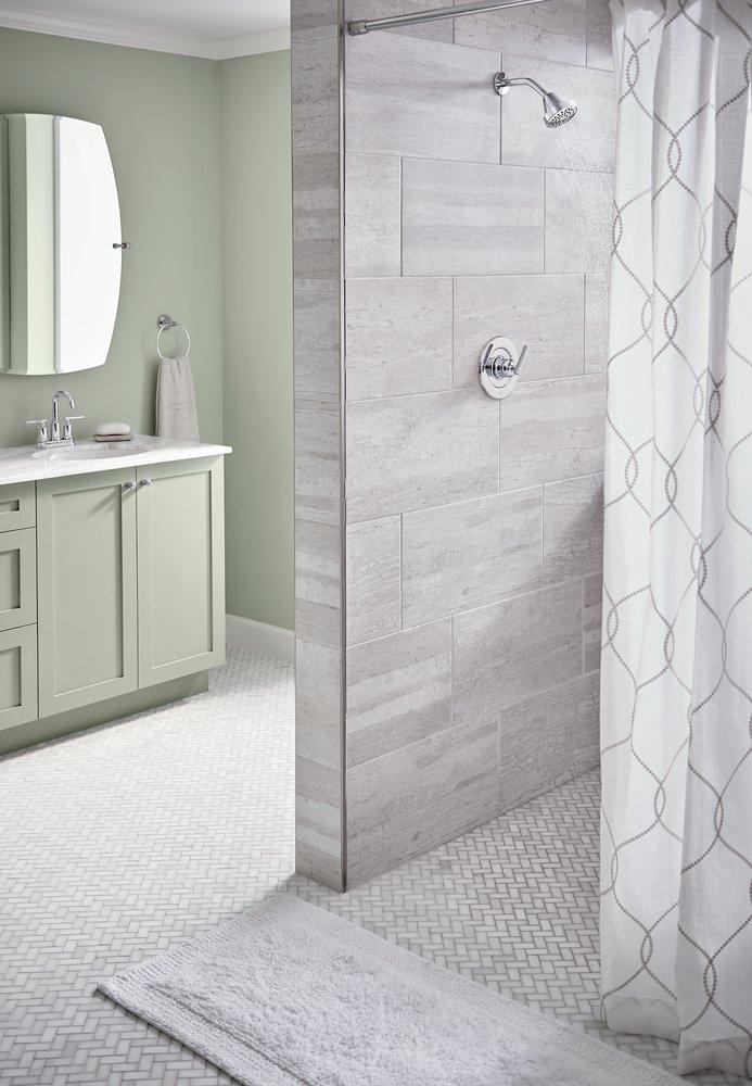 Moen Polished Chrome Single Handle Single Shower Faucet Trim Only 