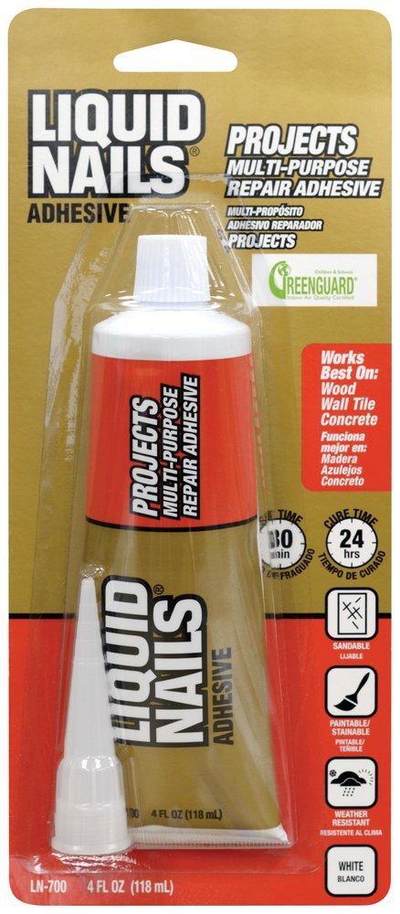 The Merit Distribution Group White 4 oz. Rubber Adhesive 