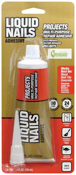 4 oz. Rubber Adhesive in Whites