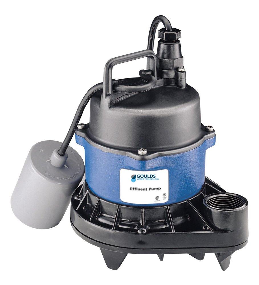 Goulds Water Technology 115V Effluent Pump with Float 