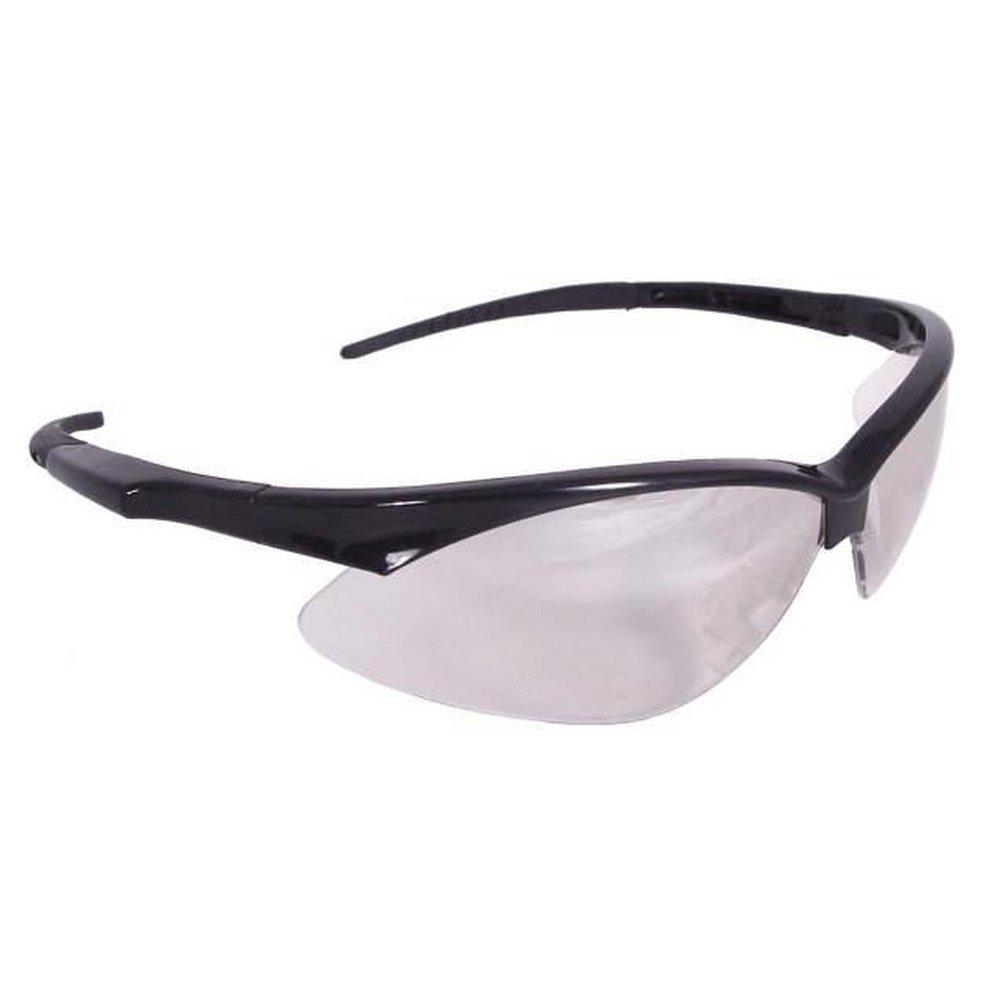 Radians Black Polycarbonate and Rubber Black Safety Glass 