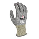 Radians Grey 13G Cut Level A2 Polyurethane Dipped Palm Work Gloves 
