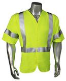 Radwear Hi-Viz Green FR UTLSF CL 3 LIME VEST 2XL 