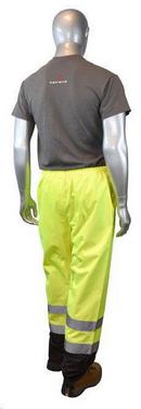 Radians Hi-Viz Green Polyester and Elastic Safety Pant in Hi-Viz Green 