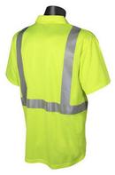 Radians Hi-Viz Green Polyester Birdseye Mesh Moisture Wicking T-shirt in Hi-Viz Green 
