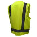Radians Hi-Viz Green Surveyor Safety Vest with 2-Tone in Hi-Viz Green 