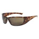 Polycarbonate Tortoise Shell Safety Glass with Brown Lens
