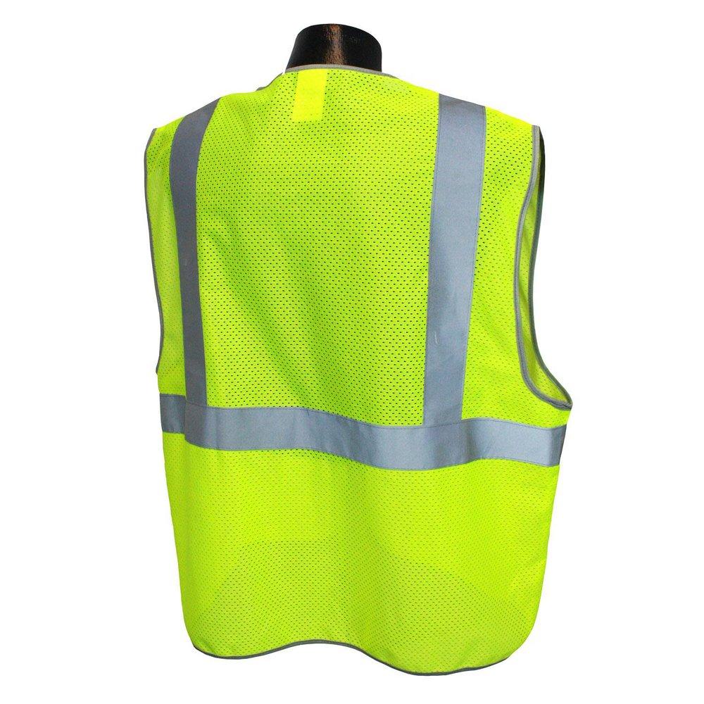 Radwear Hi-Viz Green LIME MESH ANSI VEST 2P 2X 