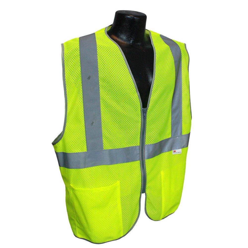 Radwear Hi-Viz Green LIME MESH ANSI VEST 2P 2X 