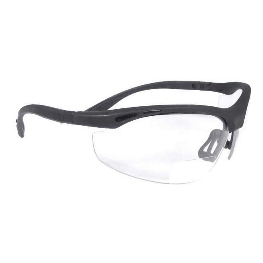 Radians Hi-Viz Orange Nylon and Polycarbonate Black Safety Glass 