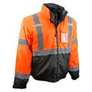 Radians Hi-Viz Orange 3-in-1 Deluxe Hi-Viz Bomber Jacket Hi-Viz Orange and Black 