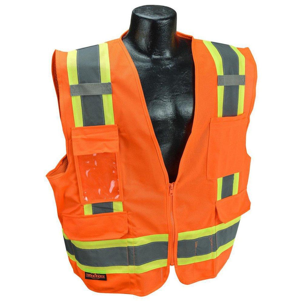 Radians Hi-Viz Orange 2-Tone Surveyor Vest 