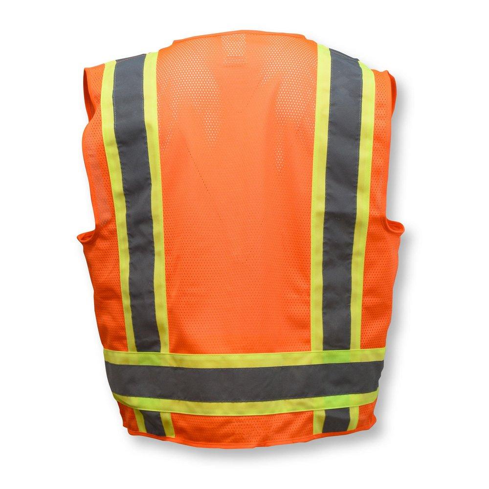 Radians Hi-Viz Orange 2-Tone Surveyor Vest 