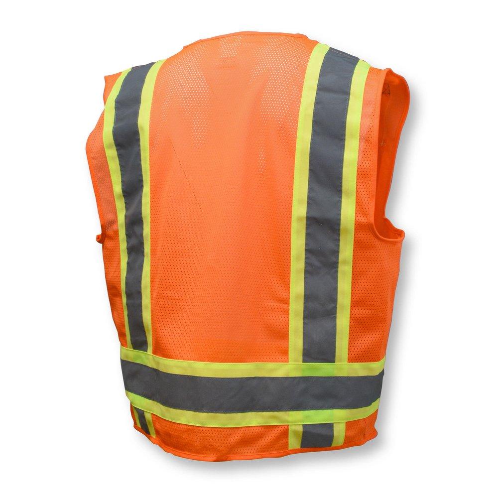 Radians Hi-Viz Orange 2-Tone Surveyor Vest 