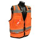 Radians Hi-Viz Orange Polyester Safety Vest in Hi-Viz Orange 