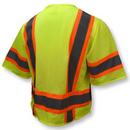 Radians Hi-Viz Green SFTY VEST CL 3 2-TN GR 5X 