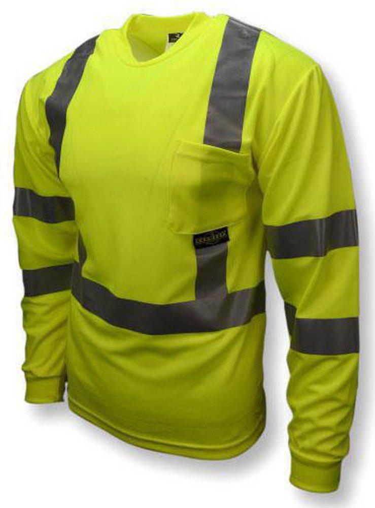 Radians Hi-Viz Green Long Sleeve T-Shirt in Hi-Viz Green 