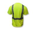 Radians Hi-Viz Green Polyester Birdseye Mesh Moisture Wicking T-shirt in Hi-Viz Green 