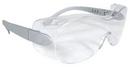 Polycarbonate Silver Safety Glass with Clear and Anti-fog Lens