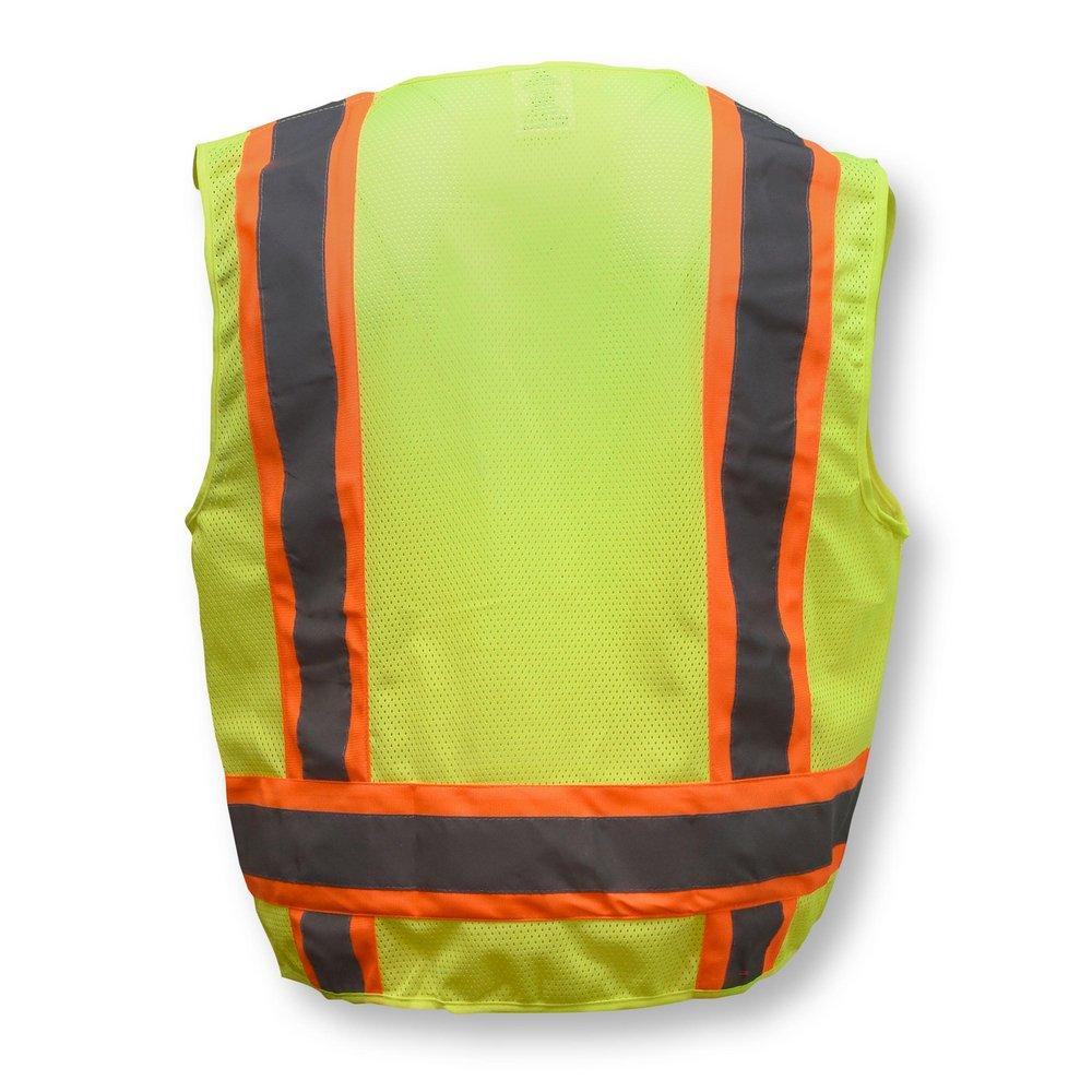 Radians Hi-Viz Green 2-Tone Surveyor Safety Vest 