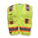 Radians Hi-Viz Green 2-Tone Surveyor Safety Vest 