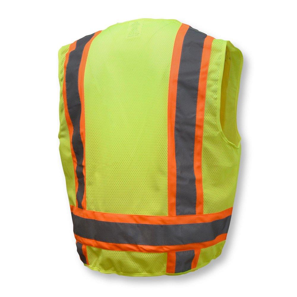 Radians Hi-Viz Green 2-Tone Surveyor Safety Vest 