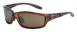 Premium Safety Eyewear with HD Brown Mirror