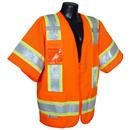 Radians Hi-Viz Orange Polyester Safety Vest in Hi-Viz Orange 