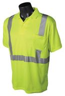 Radians Hi-Viz Green Polyester Birdseye Mesh Moisture Wicking T-shirt in Hi-Viz Green 