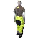 Radians Hi-Viz Green Elastic Plastic Bib Pants in Hi-Viz Green 