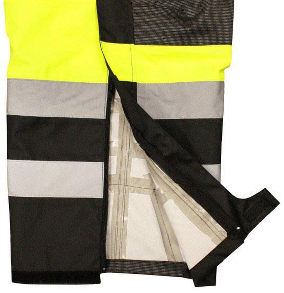 Radians Hi-Viz Green Elastic Plastic Bib Pants in Hi-Viz Green 