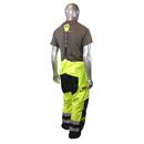 Radians Hi-Viz Green Elastic Plastic Bib Pants in Hi-Viz Green 
