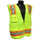 M or L Size Polyester Class E Safety Pant in Hi-Viz Green