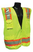 Radians Hi-Viz Green Polyester Safety Vest in Hi-Viz Green 