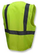 Radians Hi-Viz Green Polyester Class 2 Safety Vest in Hi-viz Green 