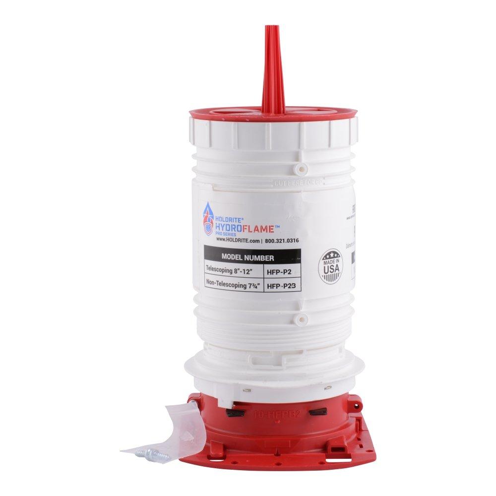 HoldRite&trade; White Polypropylene and Thermoplastic Elastomer Firestop Sleeve 