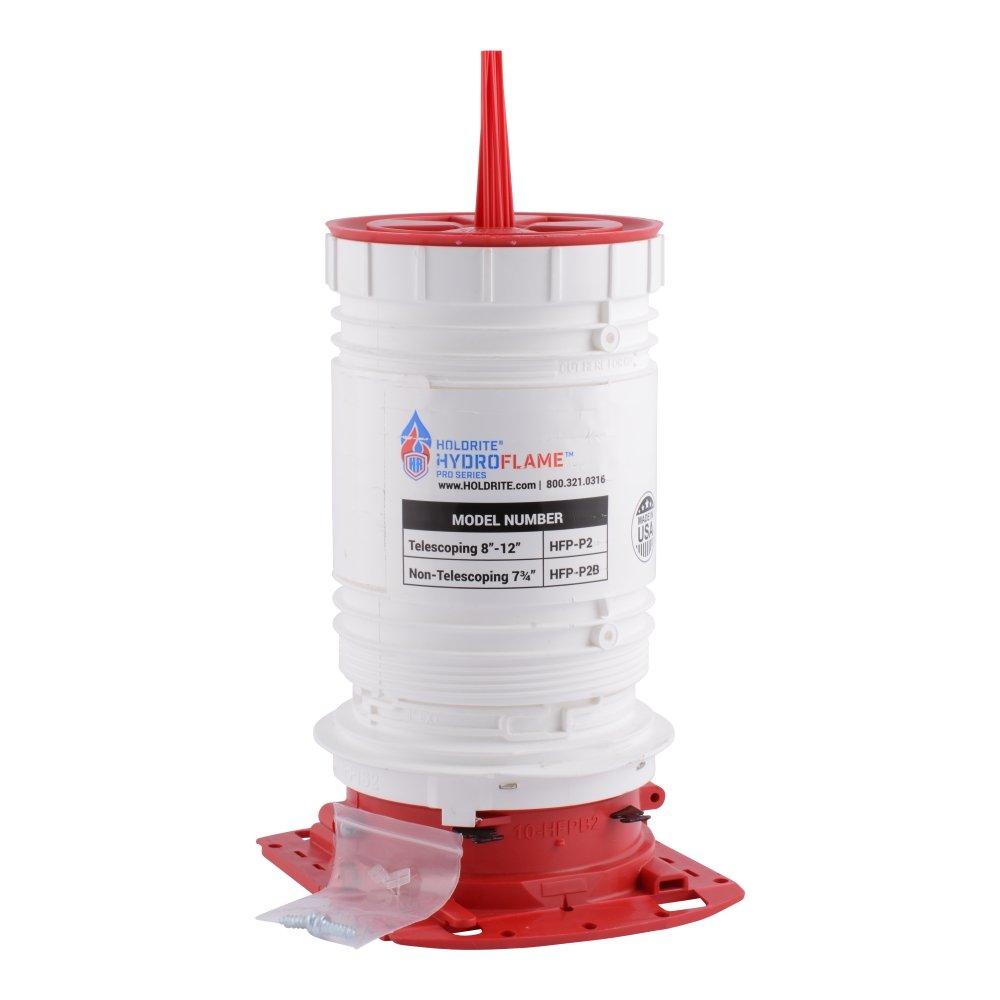 HoldRite&trade; White Polypropylene and Thermoplastic Elastomer Firestop Sleeve 